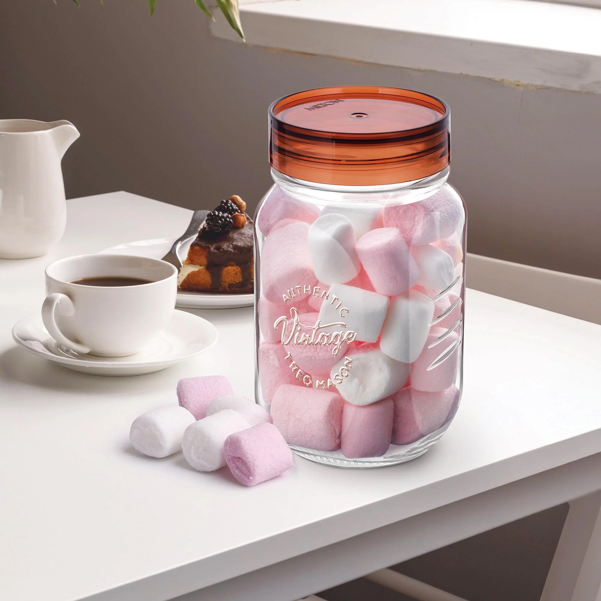 Vintage Glass Jar With Lid (Treo by Milton) - Image 6