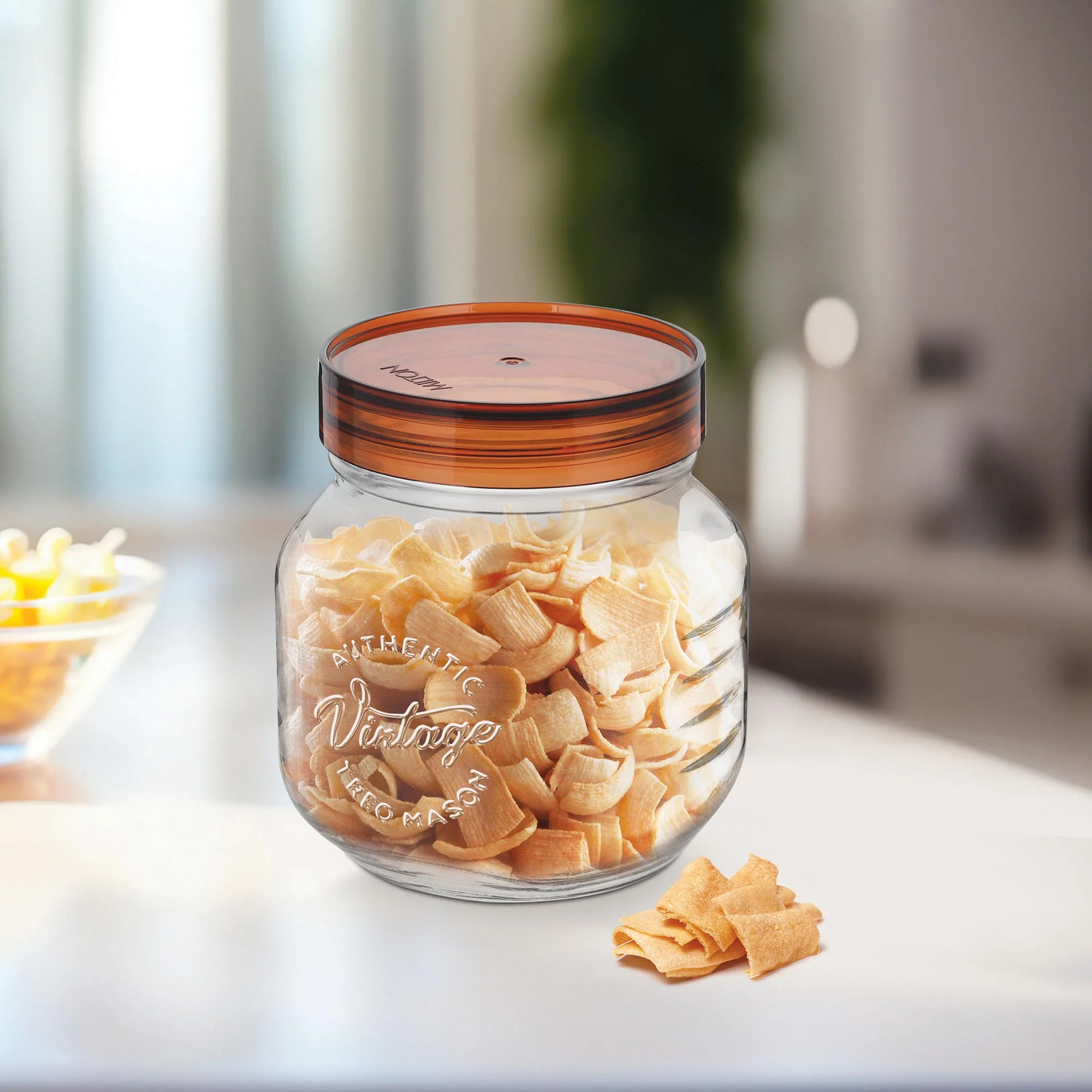 Vintage Glass Jar With Lid (Treo by Milton) - Image 8